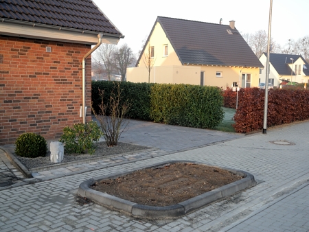 Haus nach der Fertigstellung Haus nach der Fertigstellung